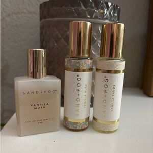 SAND + FOG Vanilla Musk Eau de Parfum Set